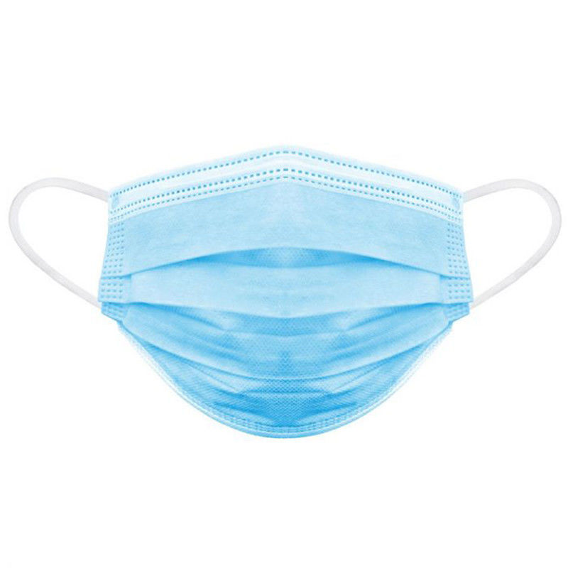 3 طبقات قناع الأذن المتاح الوجه قناع طبي / قناع التنفس المتاح FDA