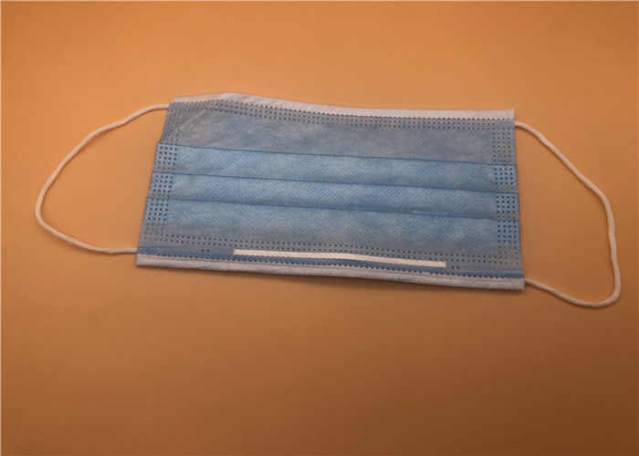 3 طبقات قناع الأذن المتاح الوجه قناع طبي / قناع التنفس المتاح FDA