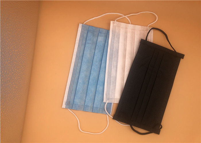 Earloop المتاح غير المنسوجة قناع الوجه / قناع الوجه الطبي القابل للتصرف الوبر الحرة