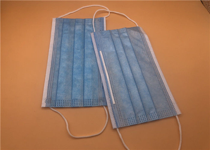 Earloop Style 3 Ply قناع للوجه الجراحي متعدد الطبقات مقاوم للسوائل
