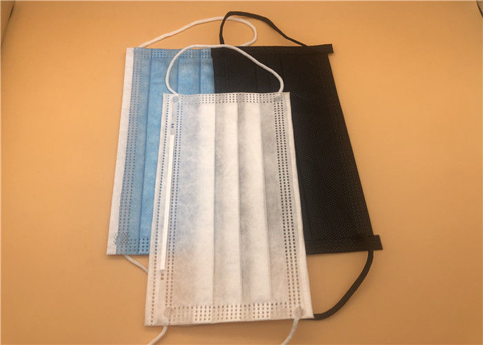 Earloop Style 3 Ply قناع للوجه الجراحي متعدد الطبقات مقاوم للسوائل