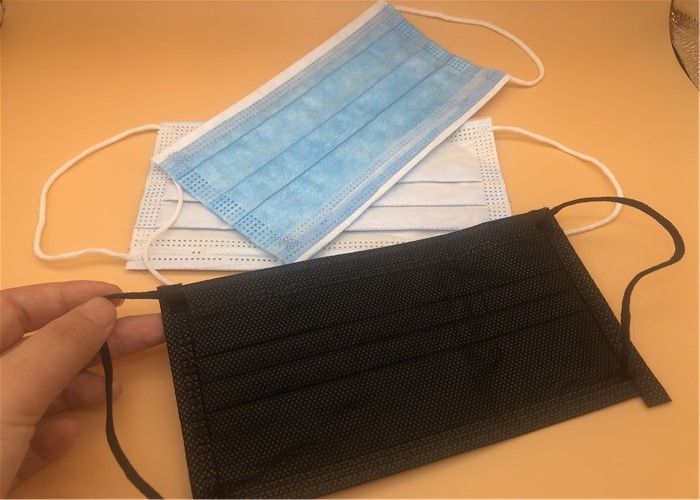 3 طبقات يمكن التخلص منها قناع الوجه غير المنسوجة مع ارتداء حلقة الأذن المرنة جيدة